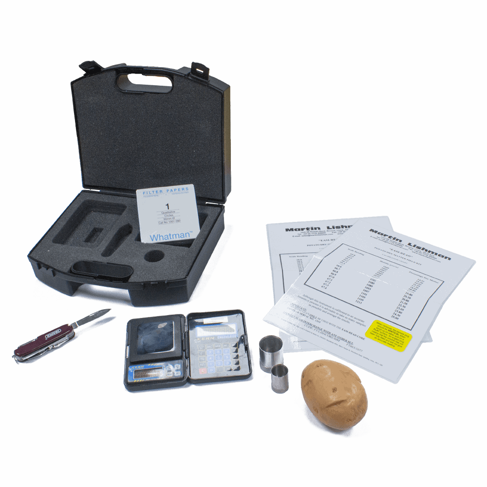 Dry matter measurement with the Martin Lishman dry matter field kit