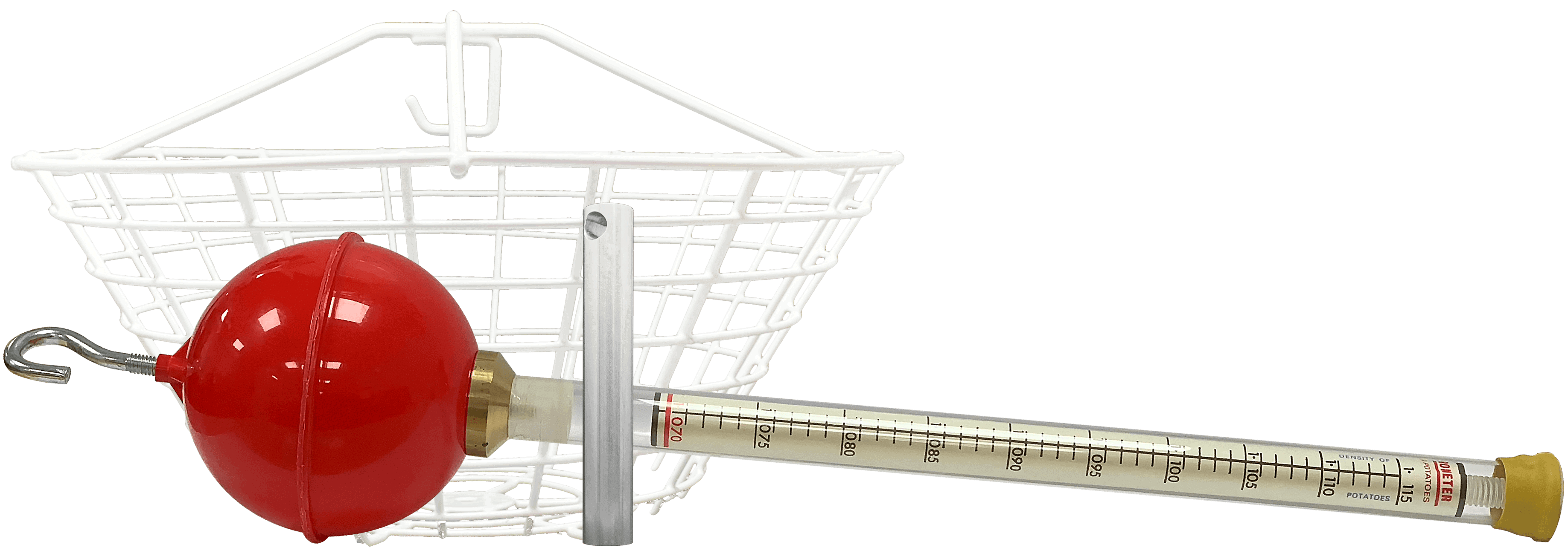 zeal manual hydrometer comes with calibration weight and basket
